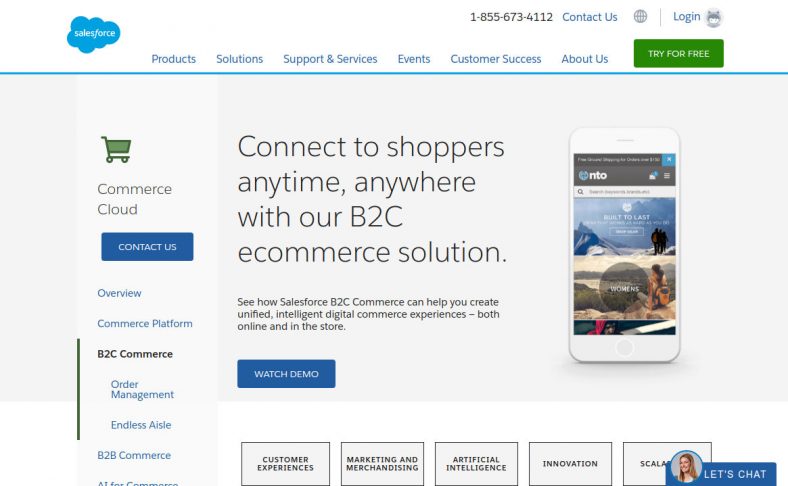 Salesforce B2C Commerce Review: Best Cloud Ecommerce Platform 2019 Sns-Brigh10